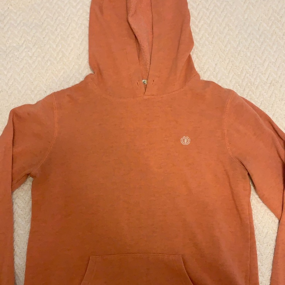 Element hoodie in orange in great shape